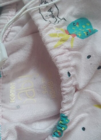 Koton Kız bebek tulum etiketli 