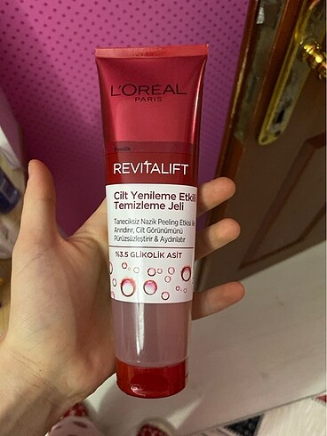 loreal paris temizleme jeli