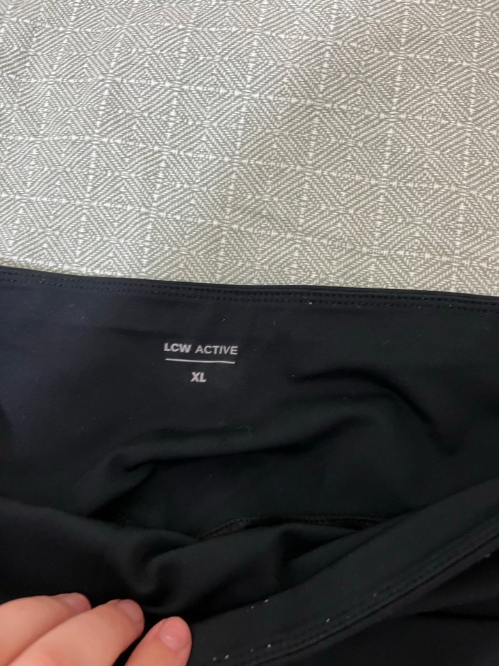 Siyah Elastik Bel Midi Hamile Şortu - Görsel 2