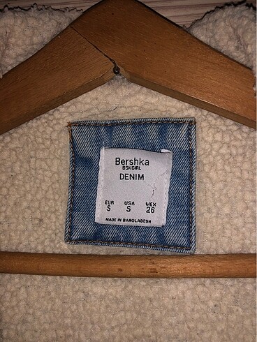 Bershka Mavi Kot Ceket