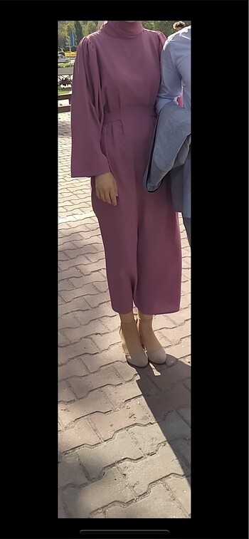 Diğer Meri store gül kurusu elbise