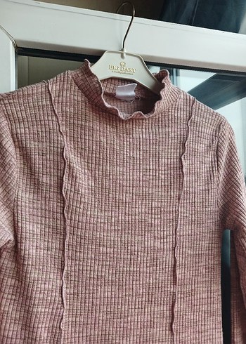 zara midi triko elbise - Görsel 7