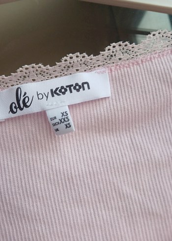 koton toz pembe crop - Görsel 5