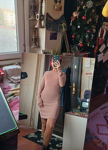 Kikiriki Kikiriki nude mini elbise