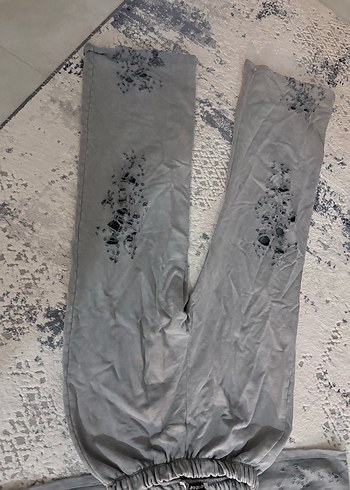 Eşofman takım yırtık detaylı - Görsel 6