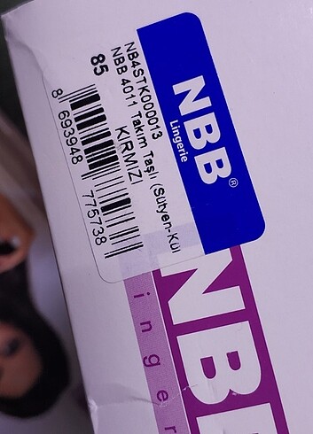 universal Beden NBB DESTEKSİZ SÜTYEN TAKIMI