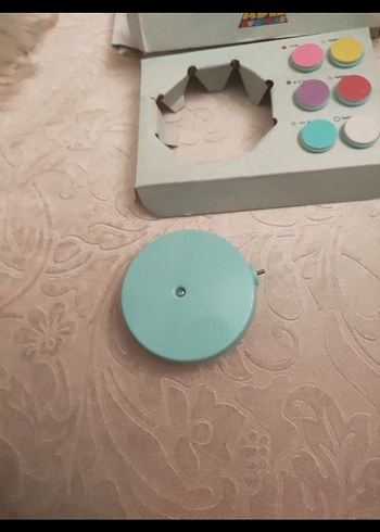 Turkuaz Düğmeli Mini Elektrikli Manikür Seti - Görsel 4