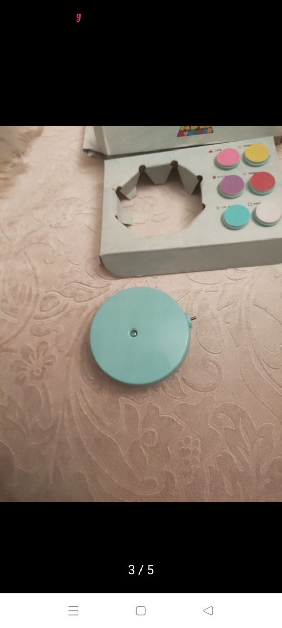 Turkuaz Düğmeli Mini Elektrikli Manikür Seti - Görsel 4