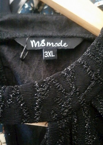 Uzun Siyah Kadın Elbise - Görsel 6