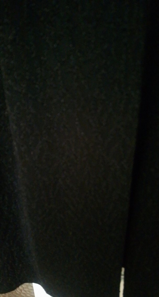 Uzun Siyah Kadın Elbise - Görsel 5