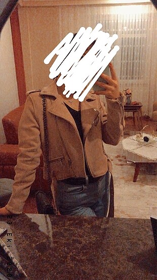 Stradivarius biker süet ceket