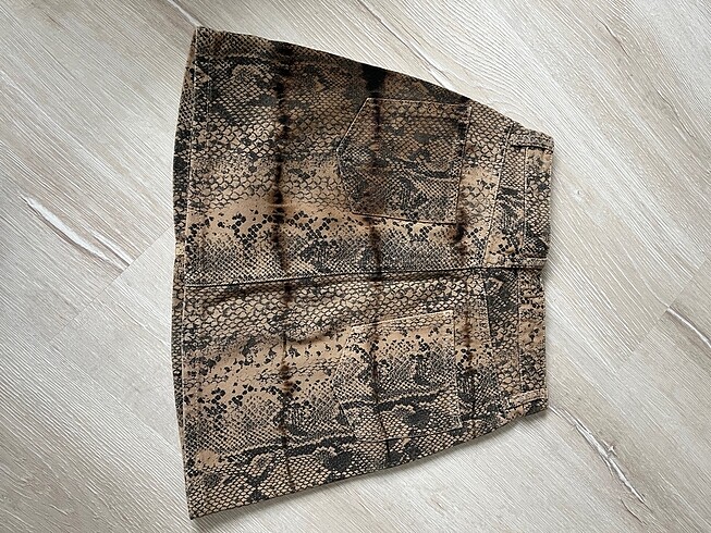 Stradivarius Stradivarus Desenli Mini Etek