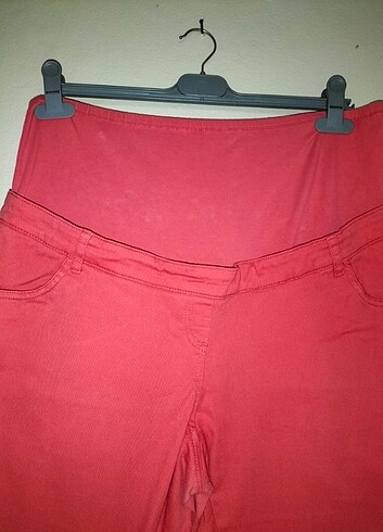 xl Beden kırmızı Renk hamile pantolonu