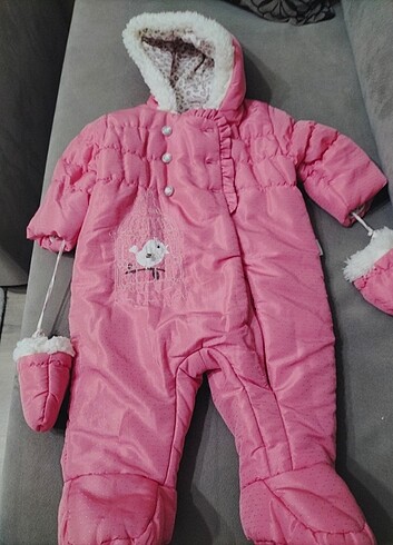 Kız bebek Astronot mont tulum - Görsel 2