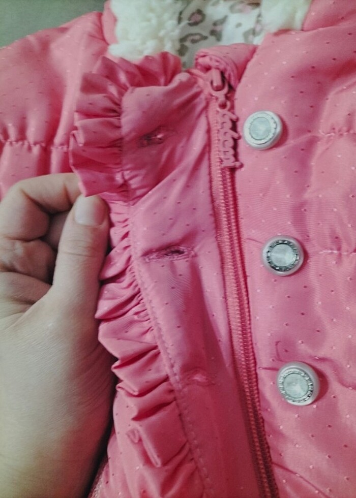 Kız bebek Astronot mont tulum - Görsel 3