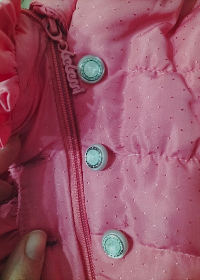 Kız bebek Astronot mont tulum - Görsel 4