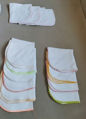 Bebek Ağız bakım mendili ve anne omuz mendili - Görsel 3