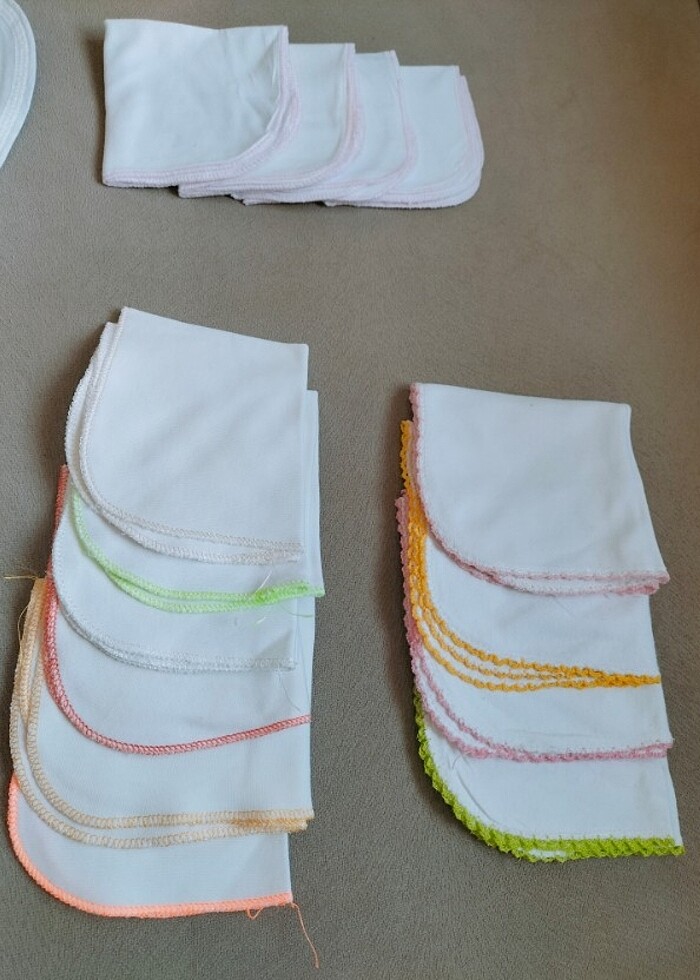 Bebek Ağız bakım mendili ve anne omuz mendili - Görsel 2