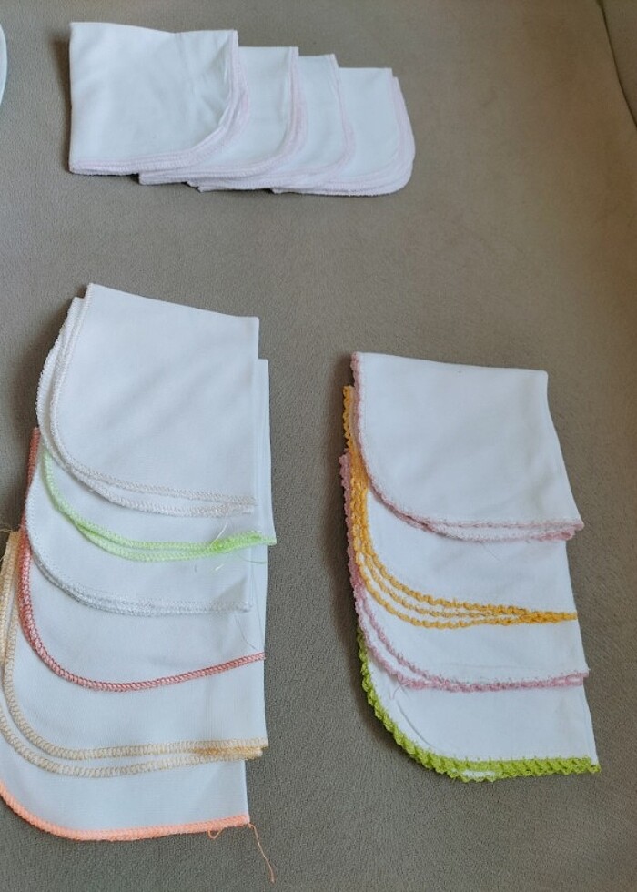 Bebek Ağız bakım mendili ve anne omuz mendili - Görsel 3