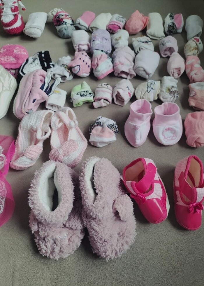 Kız bebek çorap - Görsel 2