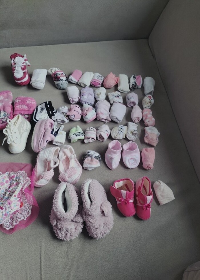 Kız bebek çorap - Görsel 4