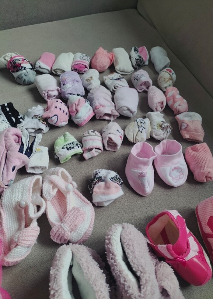 Kız bebek çorap - Görsel 5