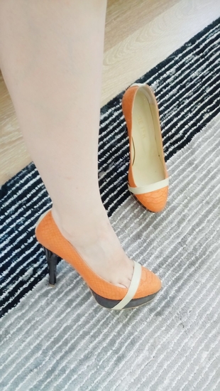 Shoe Tek platform topuklu 36 numara ayakkabı