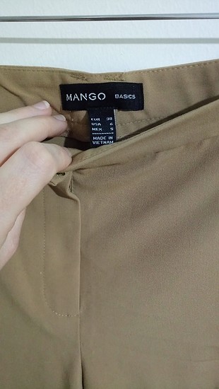 Mango Mango kumaş pantolon 