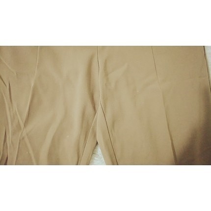 38 Beden kahverengi Renk Mango kumaş pantolon 