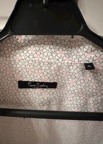 Gri Pudra Baskılı Pamuklu Erkek Gömlek - Görsel 3