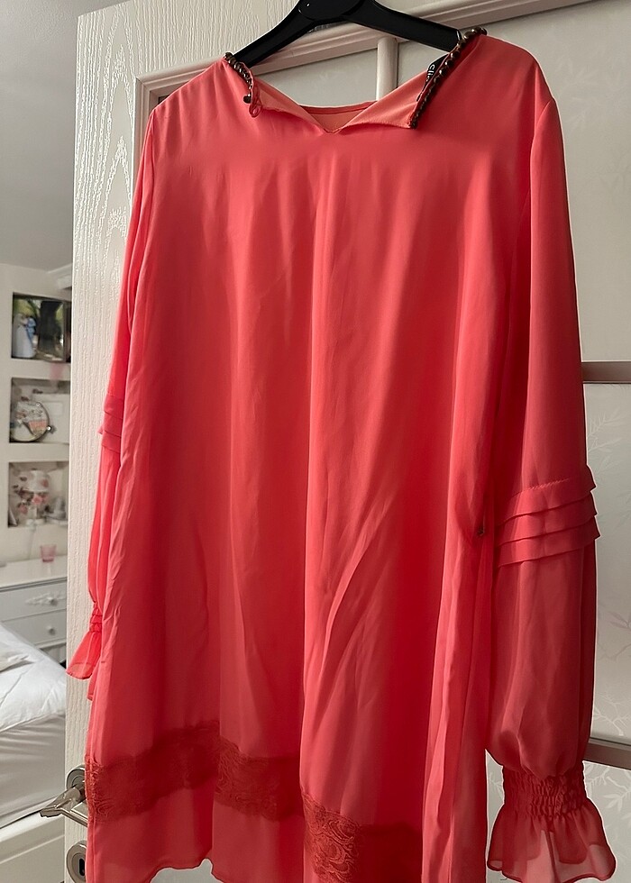 Şifon tunik - Görsel 4