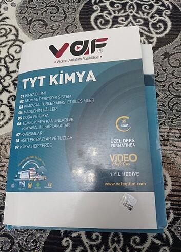 Kimya konu anlatımlı kitap 