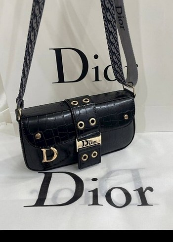Dior Siyah Deri Kadın Çanta
