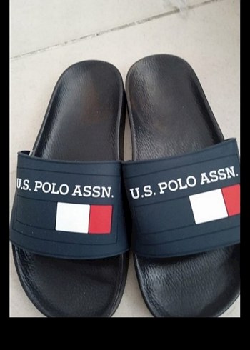 U.S. Polo Assn. Erkek Lacivert Spor Terlik