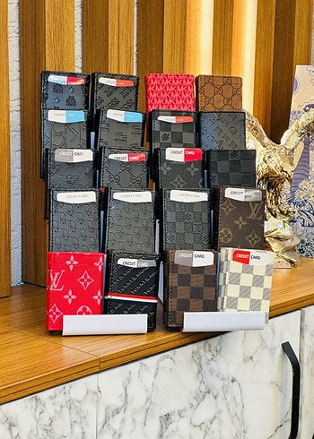 Erkek Siyah Desenli Cüzdan - Görsel 6