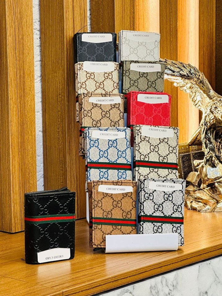 Erkek Siyah Desenli Cüzdan - Görsel 5