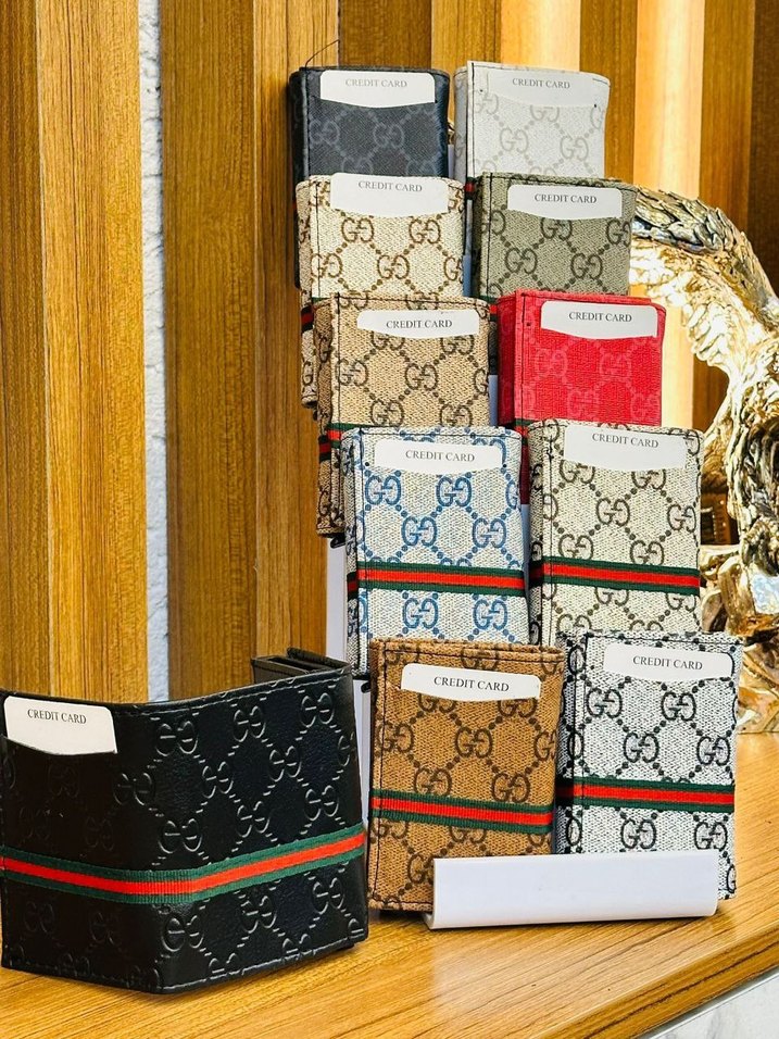 Erkek Siyah Desenli Cüzdan - Görsel 4