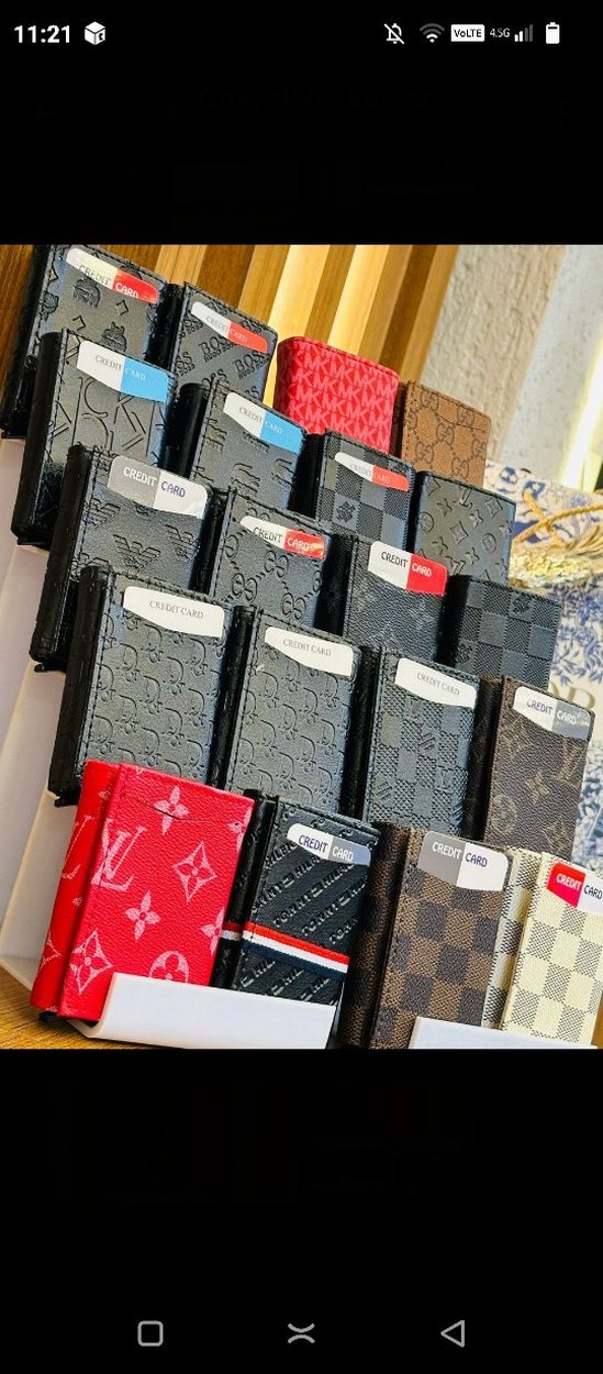 Desenli Çoklu Kartlıklı Erkek Cüzdanları - Görsel 2