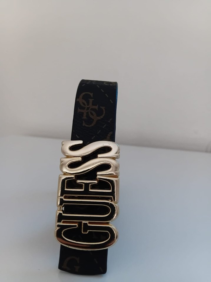 Guess Kadın Deri Kemer Gold Tokalı - Görsel 5