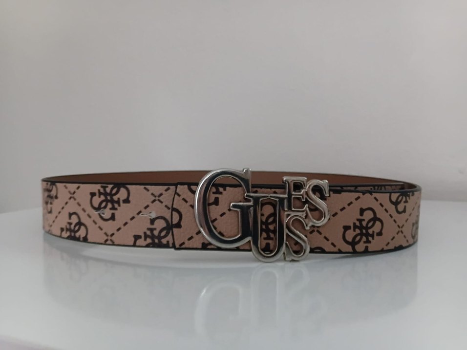 Guess Kadın Kahverengi Deri Kemer - Görsel 2