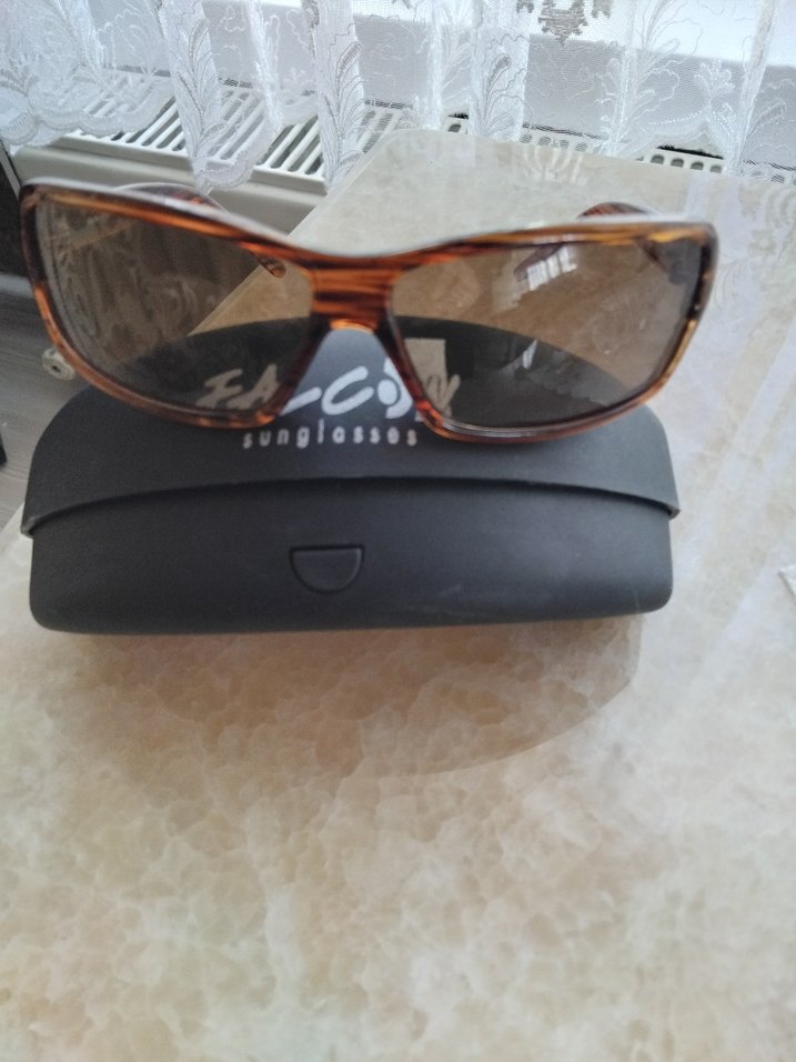 Kadın Kahverengi Şeffaf Biker Gözlük - Görsel 5