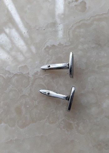 Gri Minimalist Erkek Kol Düğmeleri - Görsel 3