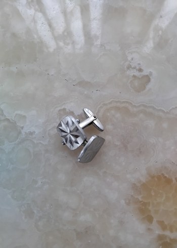 Gri Minimalist Erkek Kol Düğmeleri - Görsel 8