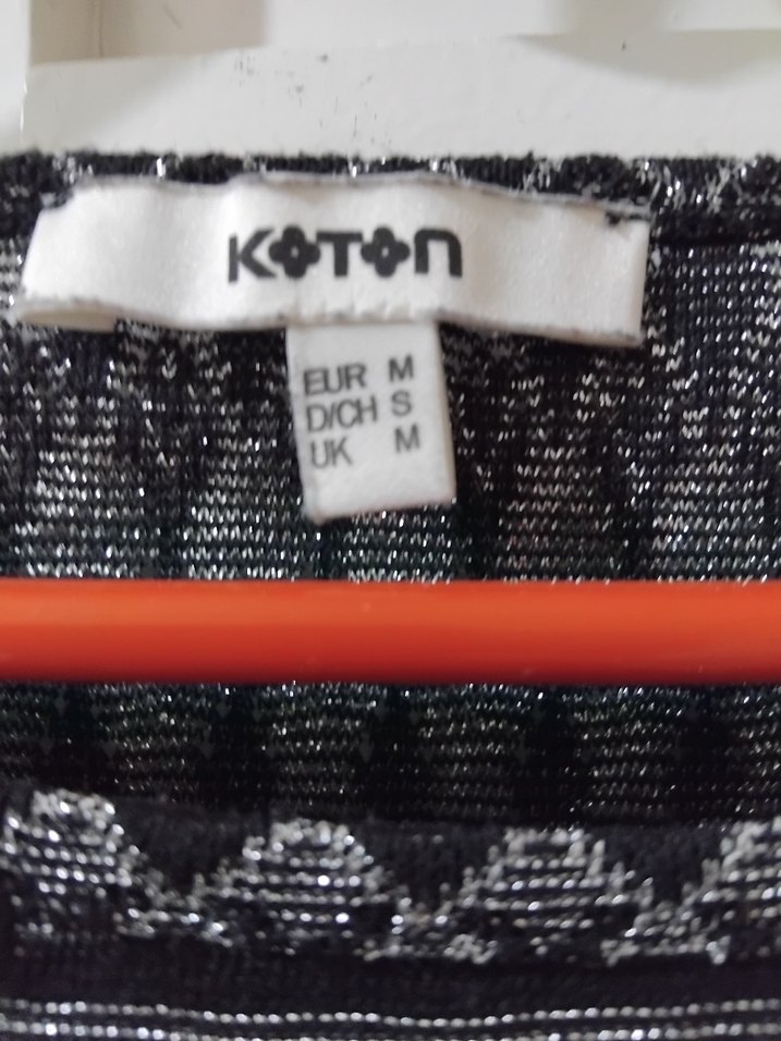 Gri Desenli Bohem Örgü Kadın Bluz - Görsel 4