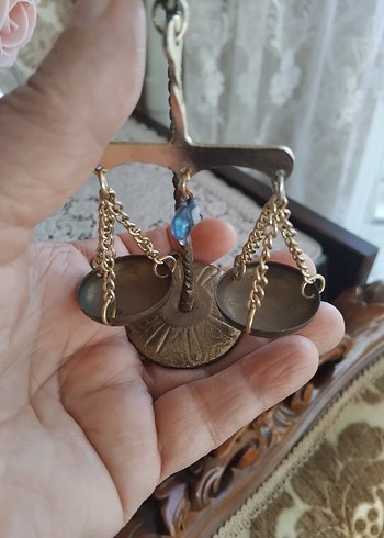 minyatür terazi figürü - Görsel 3