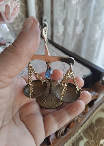 minyatür terazi figürü - Görsel 4