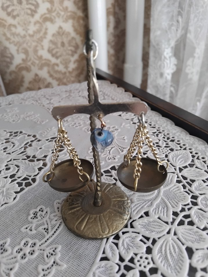 minyatür terazi figürü - Görsel 2