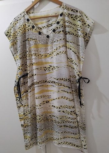 mayo ve bikini üzerine pareo - Görsel 8