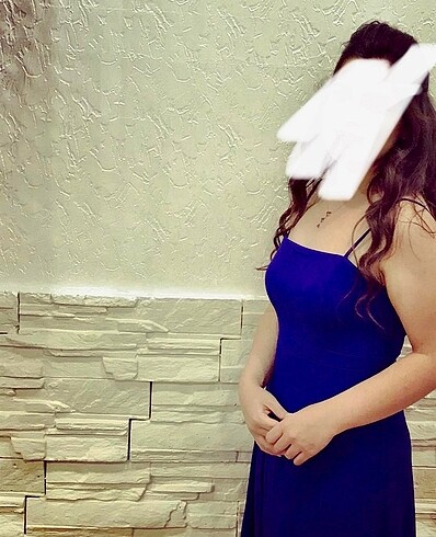 l Beden Trendyolmilla yırtmaçlı elbise