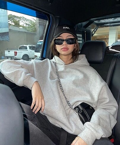 Zara Kapüşonlu sweatshirt